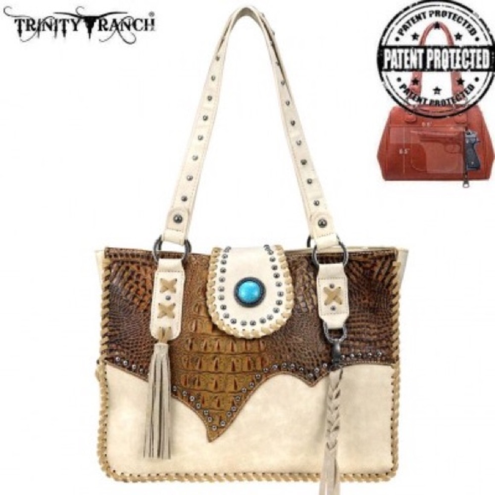 Trinity Ranch Tooled Leather Collection Concealed - Picture 3 of 4